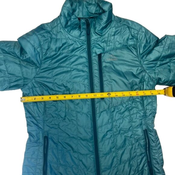 L.L. Bean Primaloft Packaway Jacket Teal - Picture 4 of 5